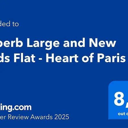 Apartment Superb Large And New 4bds Flat - Heart Of 10 *